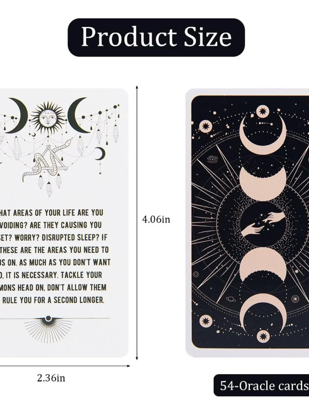 Knana Spirit Messages Oracle Cards, Life Oracle Cards Deck, Oracle Cards for Beg